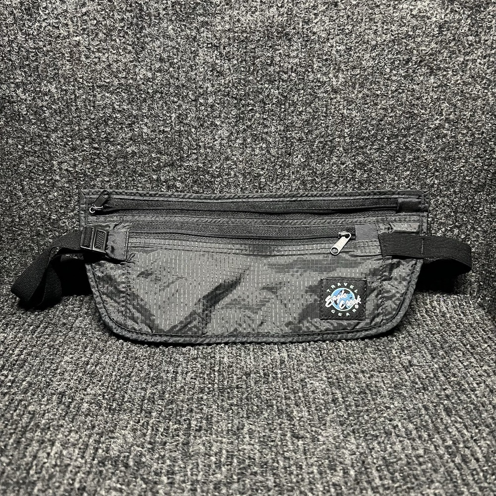 Eagle Creek Travel Gear Discrete Thin Lightweight Fanny Pack Black Outdoors Hike